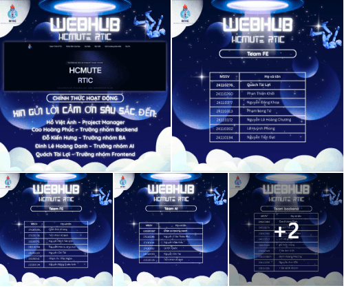 Hoàn thiện hệ sinh thái WebHub
